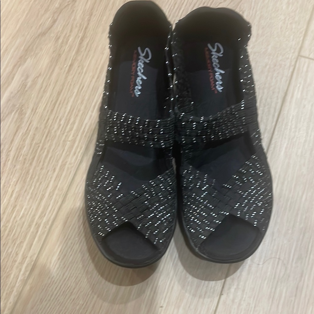 Black Wedge Women's Shoes
